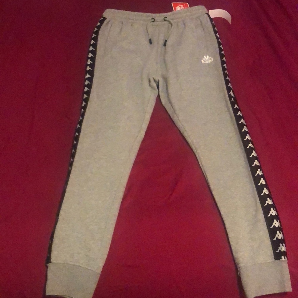 Grey kappa sweatpants